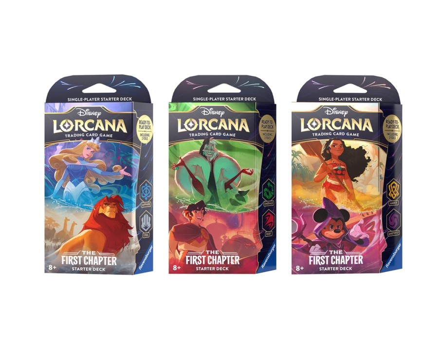 Toys Ken Black Toys | Ravensburger Disney Lorcana Trading Card Game - Starter Deck Assortment