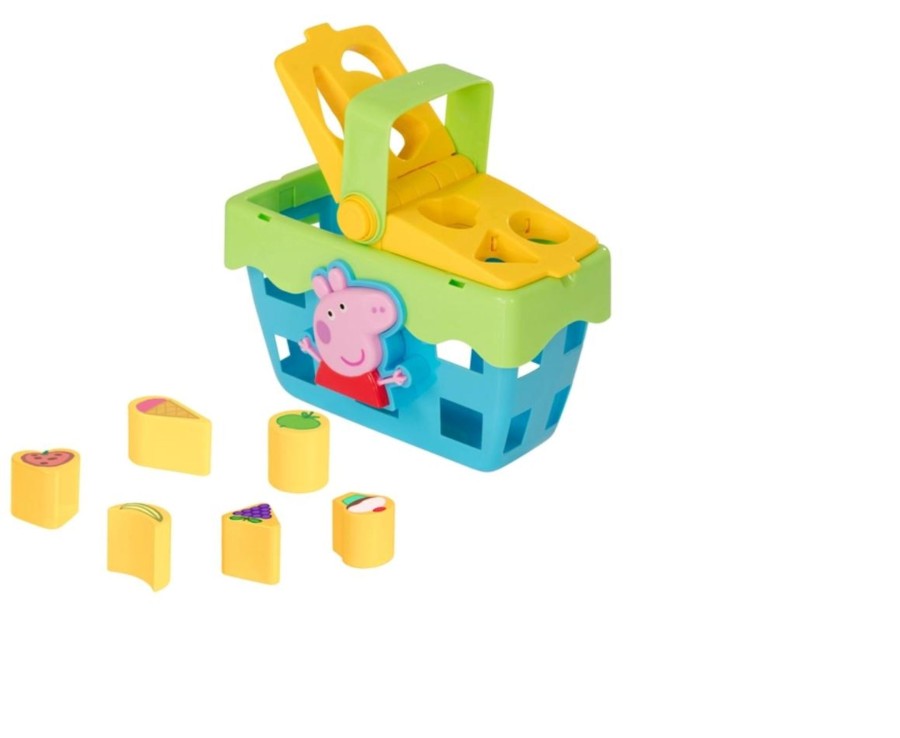 Toys Ken Black Toys | Peppa Pig Shape Sorter Basket