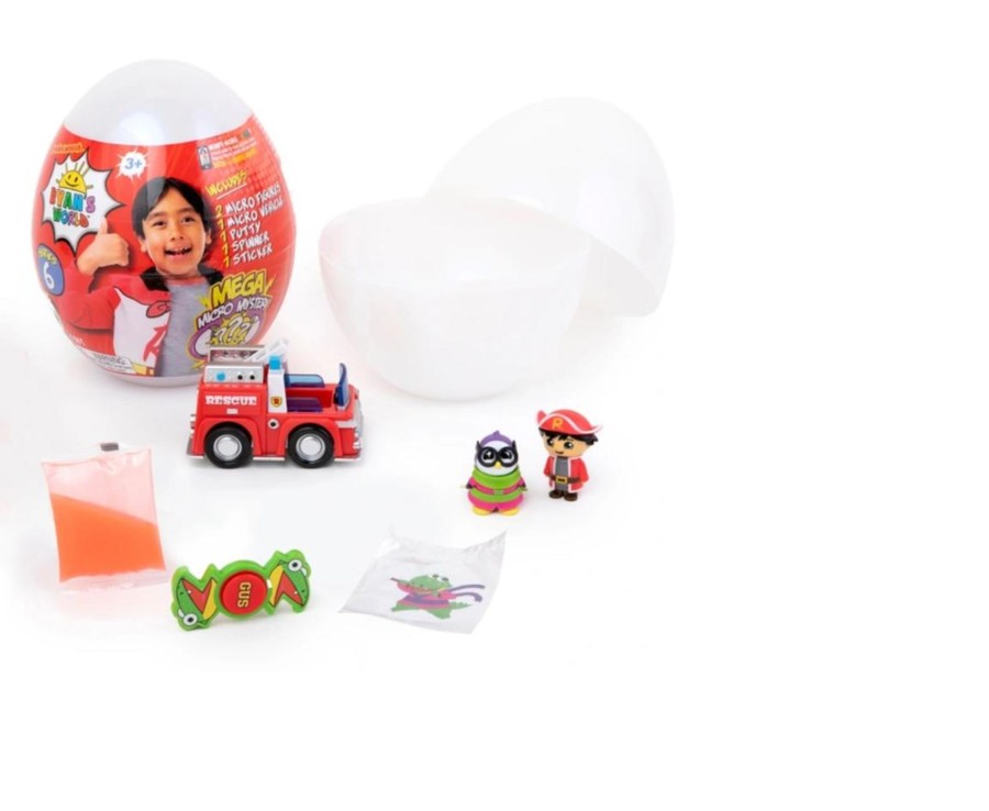 Toys Ken Black Toys | Ryan'S World Mega Micro Egg S6