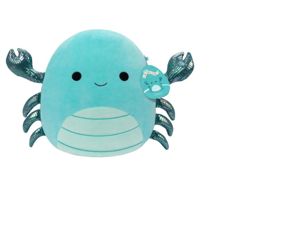 Toys Ken Black Toys | Original Squishmallows 40Cm - Carpio The Teal Scorpion