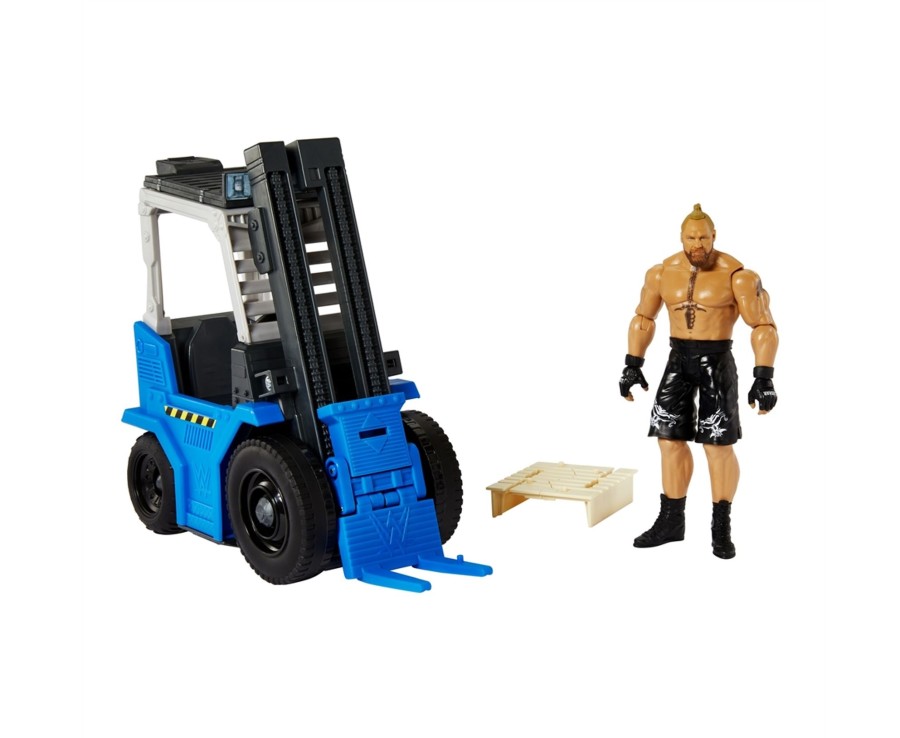 Toys Ken Black Toys | Wwe Wreckin Forklift