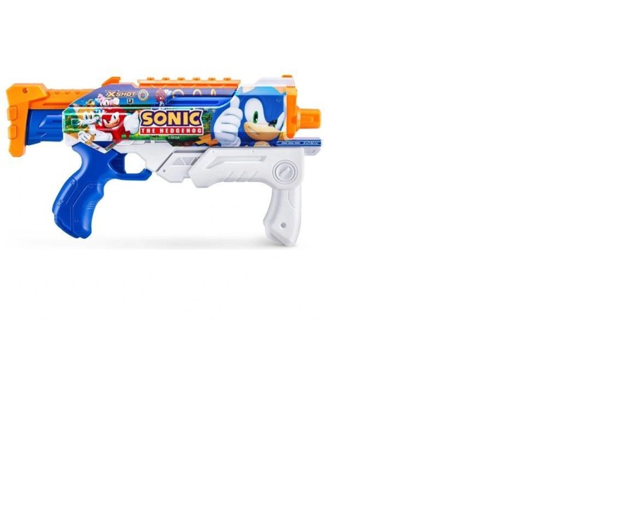 Toys Ken Black Toys | X-Shot Water Fast-Fill Skins Sonic The Hedgehog Hyperload Water Blaster