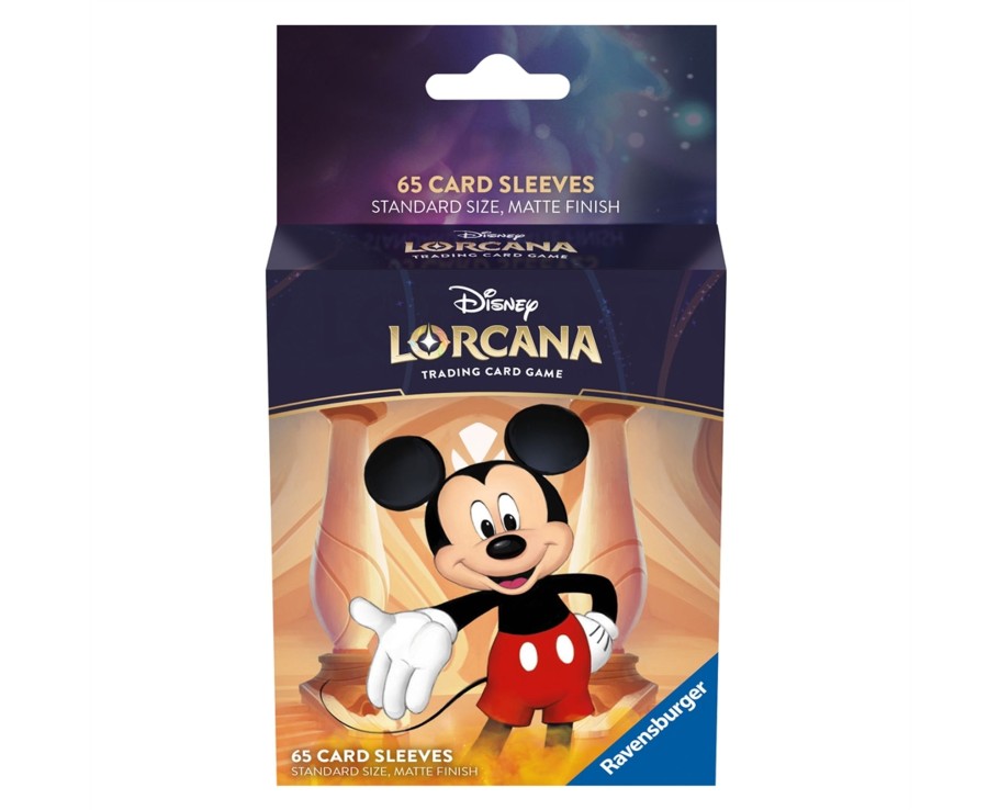 Toys Ken Black Toys | Ravensburger Lorcana Card Sleeve Mickey Mouse