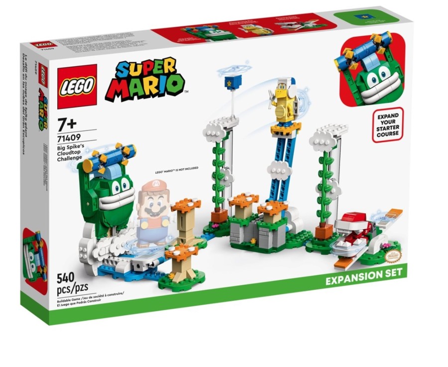 Toys Ken Black Toys | Lego 71409 Super Mario Big Spike'S Cloudtop Challenge Expansion Set