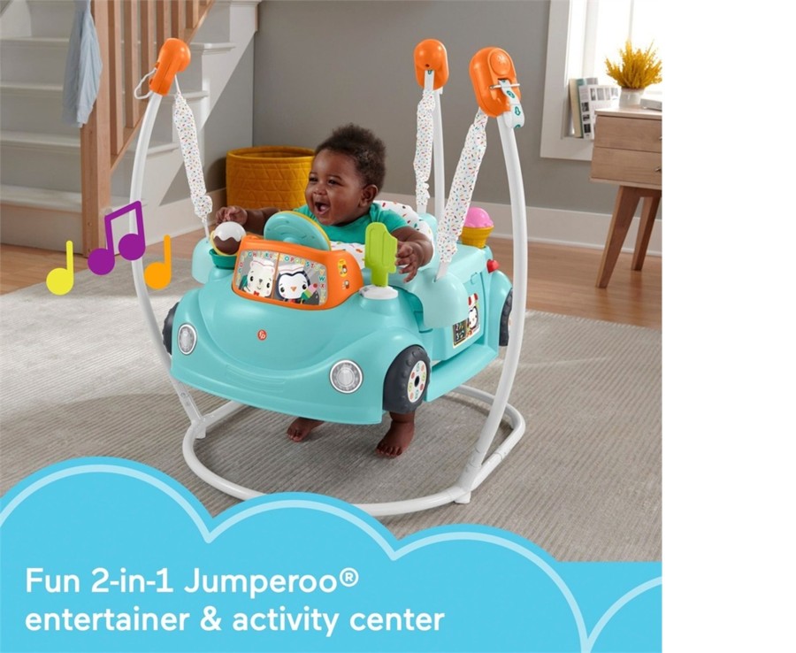 Baby Ken Black Toys | Fisher-Price 2-In-1 Sweet Ride Jumperoo Activity Centre