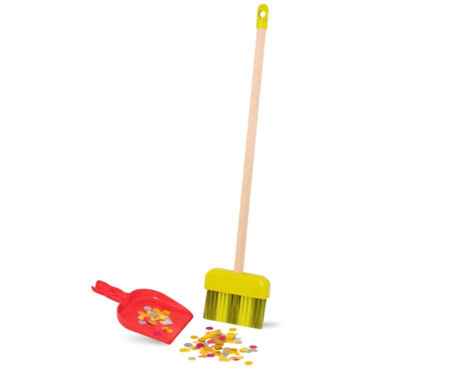 Toys Ken Black Toys | B. Wooden Cleaning Playset