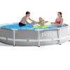 Outdoor Ken Black Toys | 10Ft Prism Metal Frame Pool + Pump