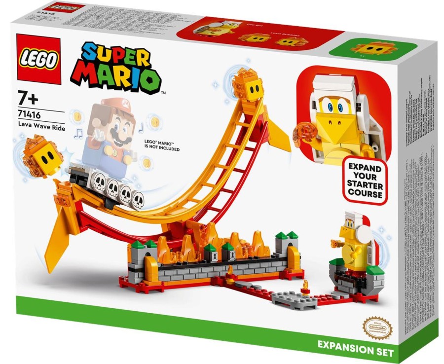 Toys Ken Black Toys | Lego® Super Mario Lava Wave Ride Expansion Set 71416