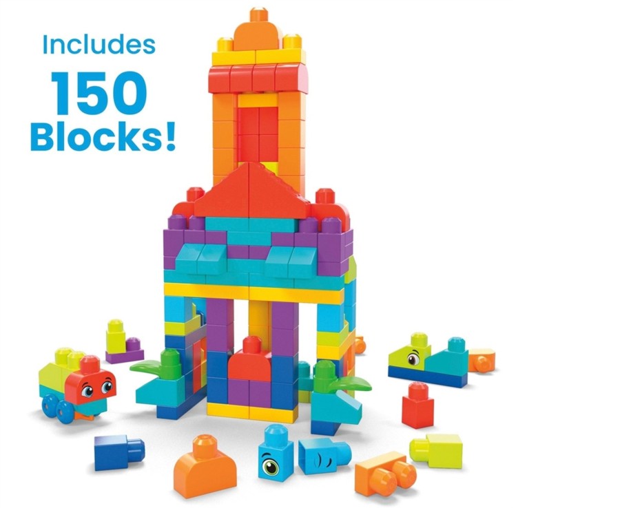 Toys Ken Black Toys | Mega Bloks First Builders Deluxe Building Bag Playset