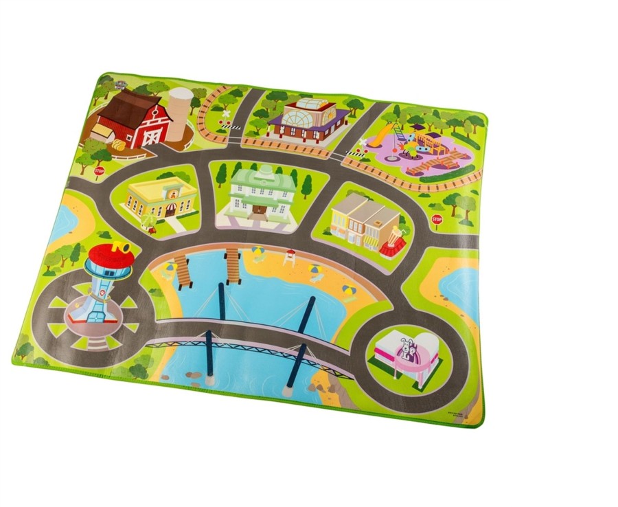 Toys Ken Black Toys | Paw Patrol Mega Mat With 2 Vehicles