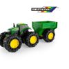 Toys Ken Black Toys | Britains - John Deere Lights & Sounds Tractor With Wagon