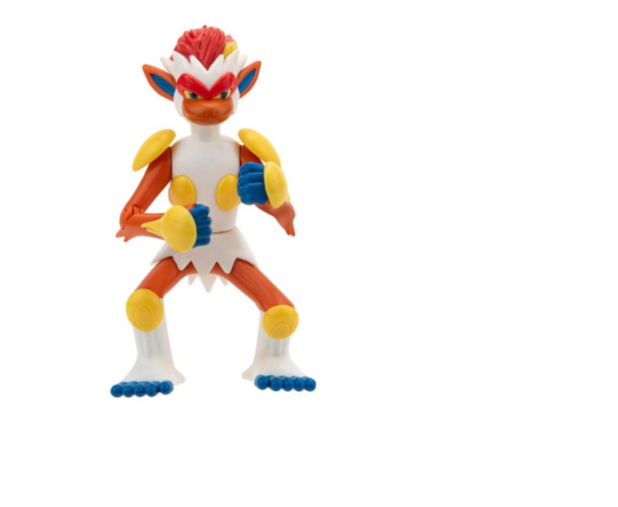 Toys Ken Black Toys | Pokemon Infernape Battle Feature Figure - 4.5-Inch Infernapebattle Figure