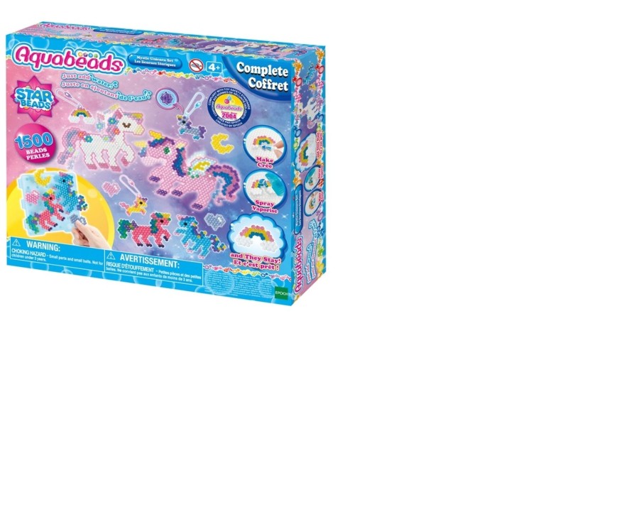 Learning & Education Ken Black Toys | Aquabeads Mystic Unicorn Set