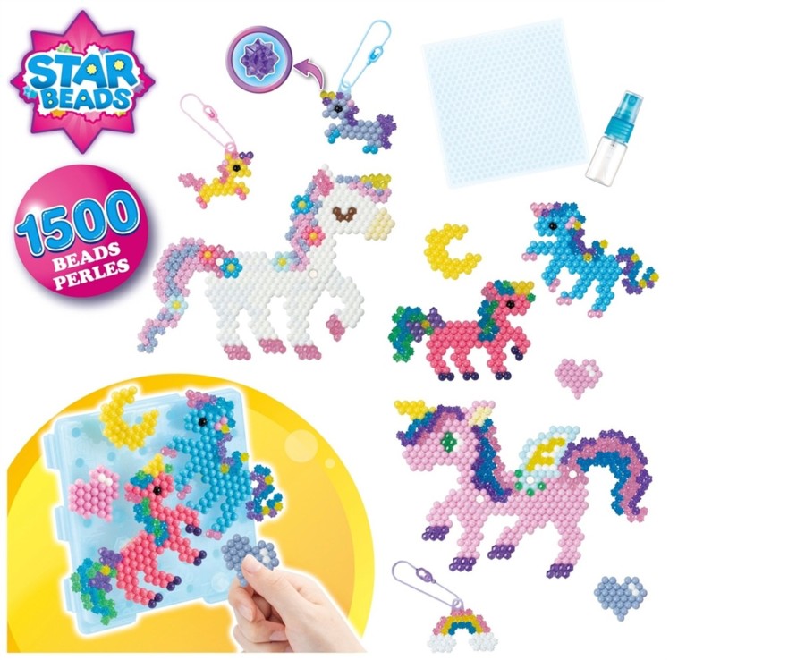 Learning & Education Ken Black Toys | Aquabeads Mystic Unicorn Set