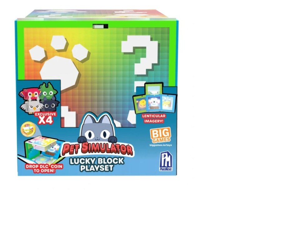 Toys Ken Black Toys | Pet Simulator Series 2 Lucky Block Playset