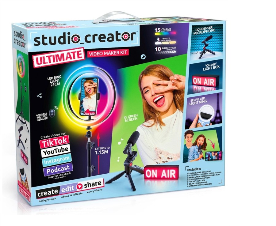 Learning & Education Ken Black Toys | Studio Creator Ultimate Video Kit Inf009