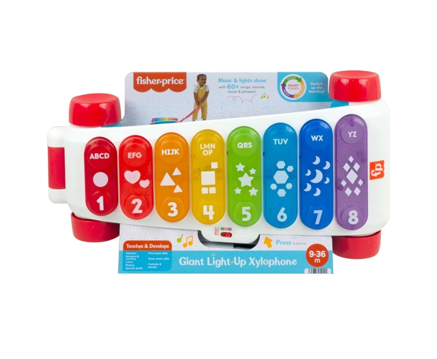 Toys Ken Black Toys | Fisher-Price Giant Light-Up Xylophone