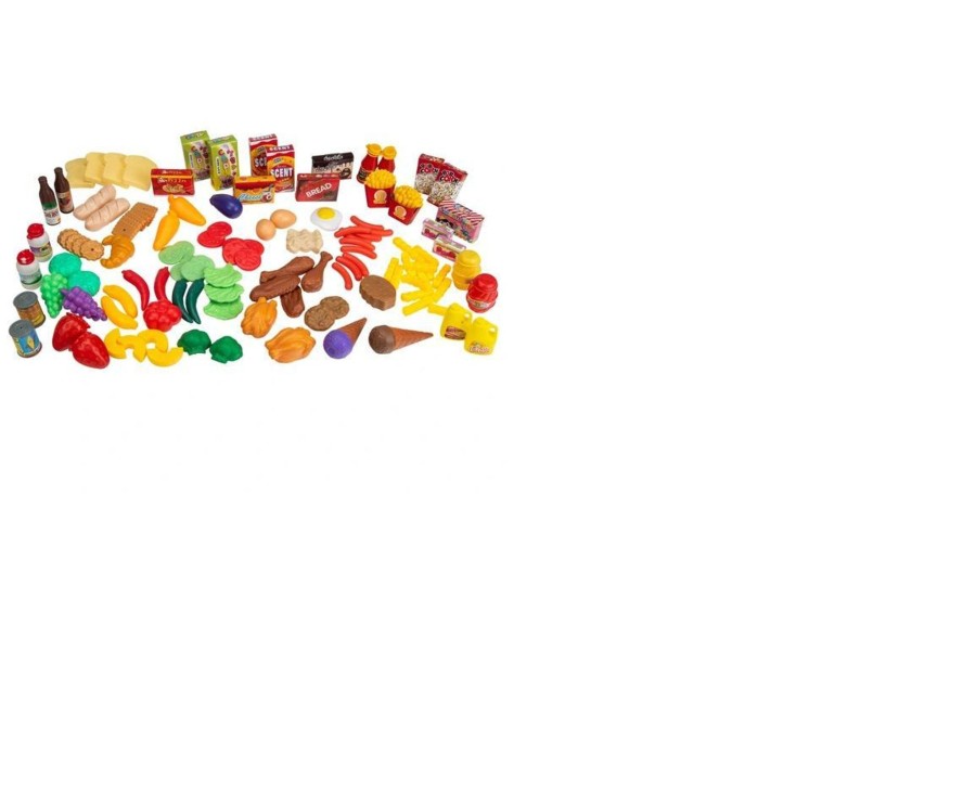 Toys Ken Black Toys | 120 Piece Food Set