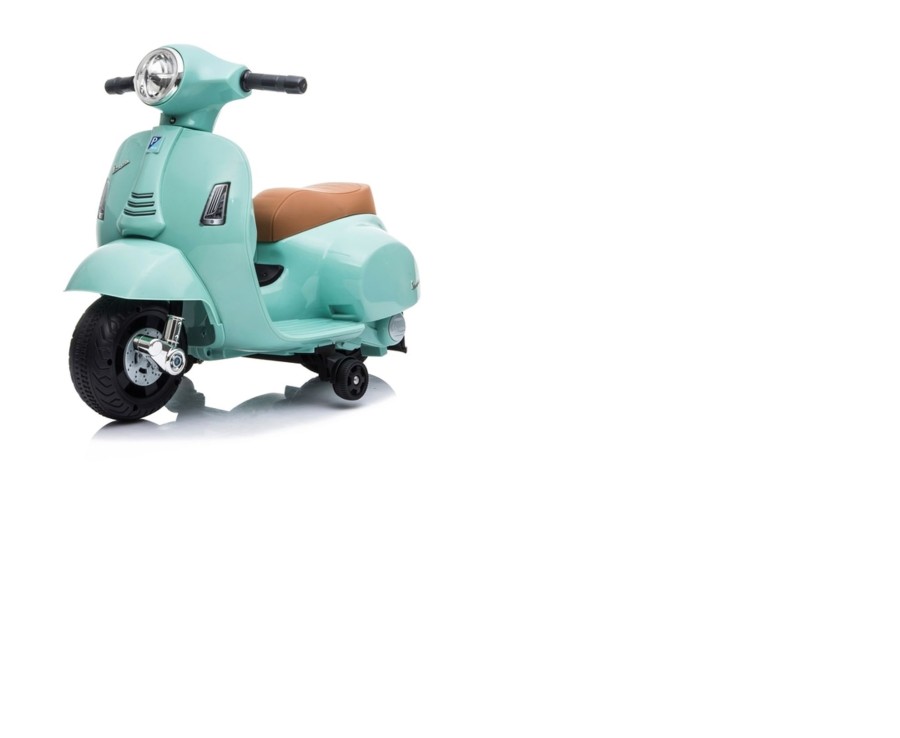 Outdoor Ken Black Toys | Mini Vespa Scooter 6V Electric Ride On