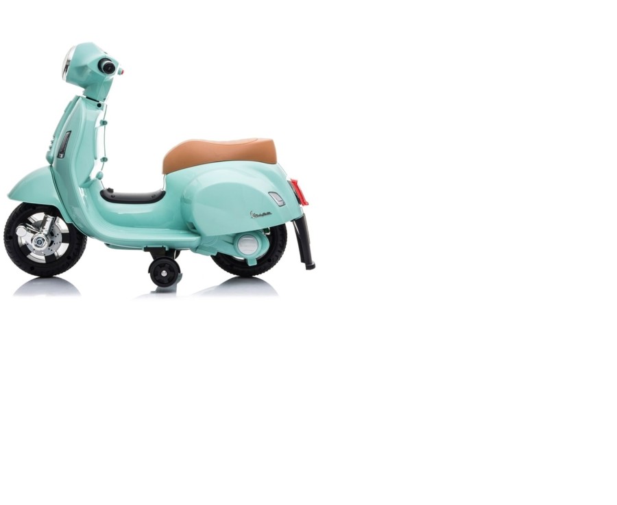 Outdoor Ken Black Toys | Mini Vespa Scooter 6V Electric Ride On