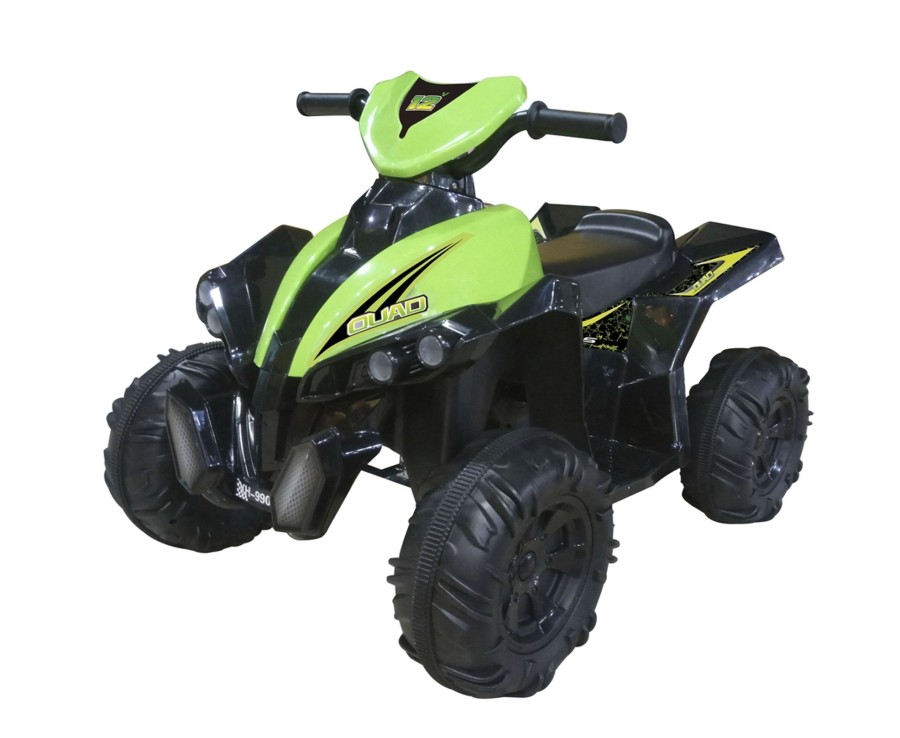 Outdoor Ken Black Toys | 12V Atv Electric Ride On