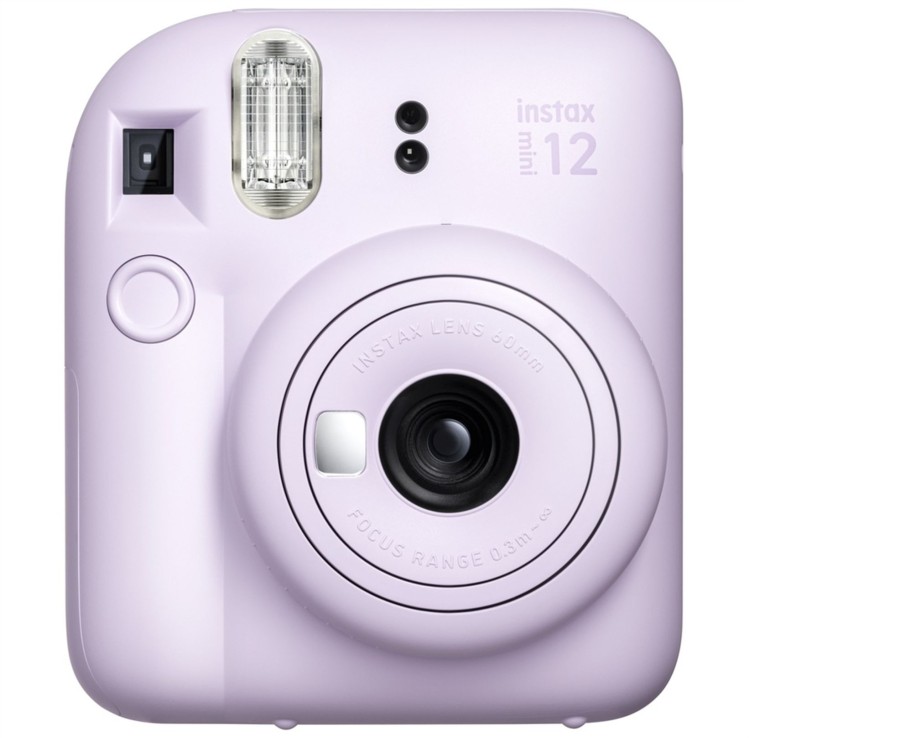 Tech & Gaming Ken Black Toys | Fujifilm Instax Mini 12 Instant Camera Without Film - Lilac Purple