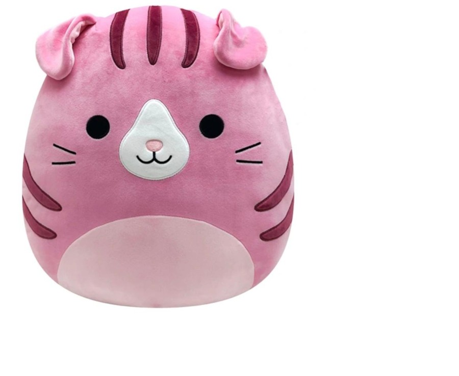 Toys Ken Black Toys | Original Squishmallows 40Cm -Geraldine The Pink Scottish Fold Cat