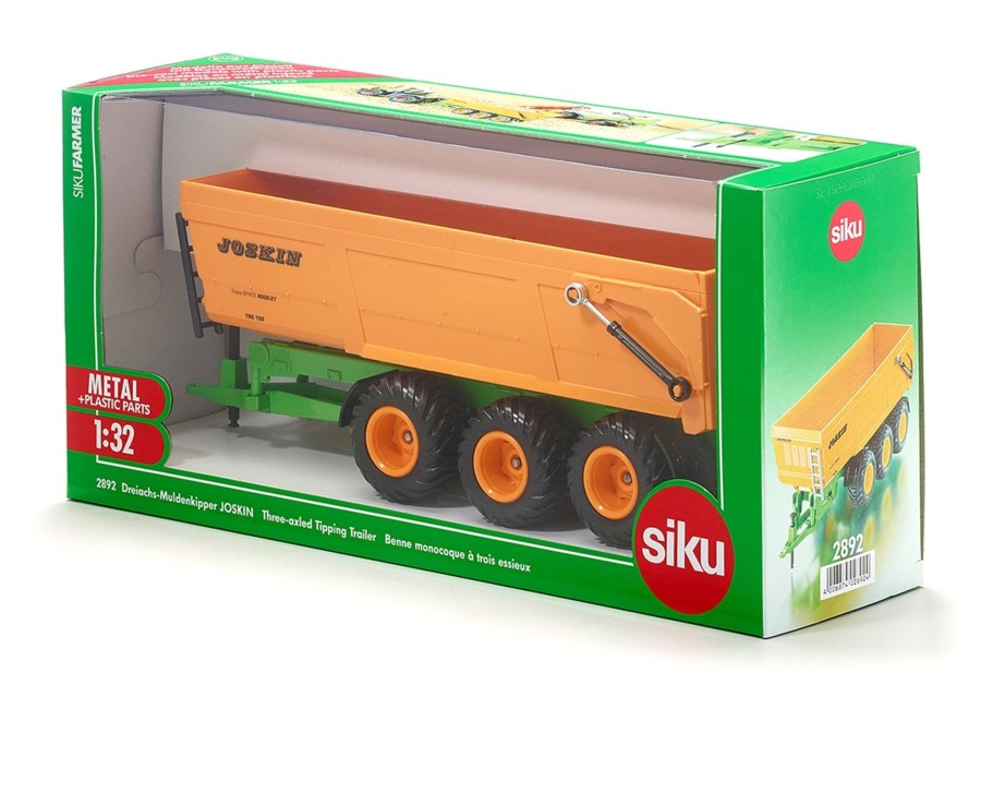 Toys Ken Black Toys | 1:32 Joskin Axled Tipping Trailer