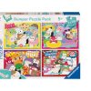 Learning & Education Ken Black Toys | Ravensburger Squishmallow 4 X 100 Piece Bumper Pack Jigsaw Puzzle