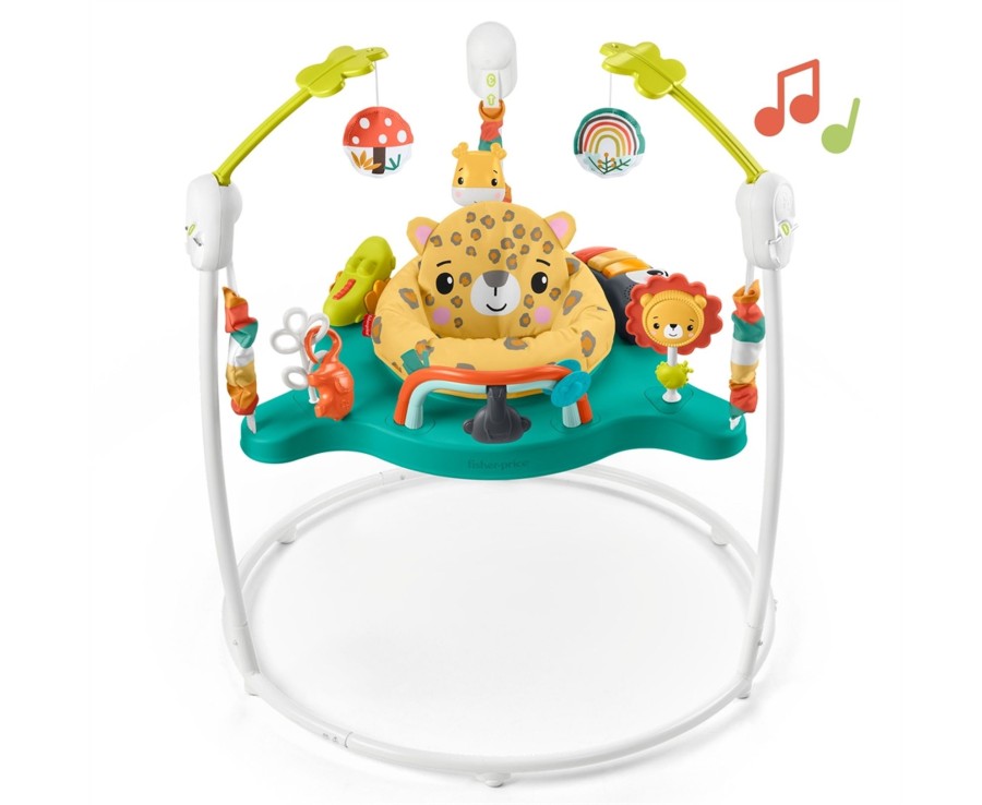 Baby Ken Black Toys | Leaping Leopard Jumperoo