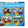 Learning & Education Ken Black Toys | Ravensburger Thomas & Friends Fun Day Out 4 In A Box (12, 16, 20, 24 Piece) Jigsaw Puzzles