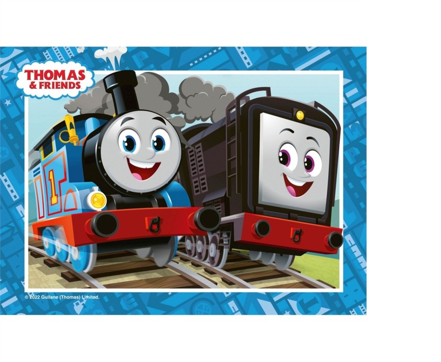 Learning & Education Ken Black Toys | Ravensburger Thomas & Friends Fun Day Out 4 In A Box (12, 16, 20, 24 Piece) Jigsaw Puzzles