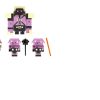 Toys Ken Black Toys | Minecraft Legends Nether Invasion 8Cm Figures 4-Pack