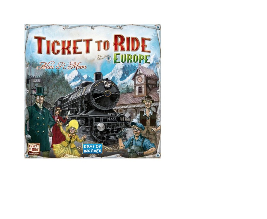 Learning & Education Ken Black Toys | Ticket To Ride: Europe