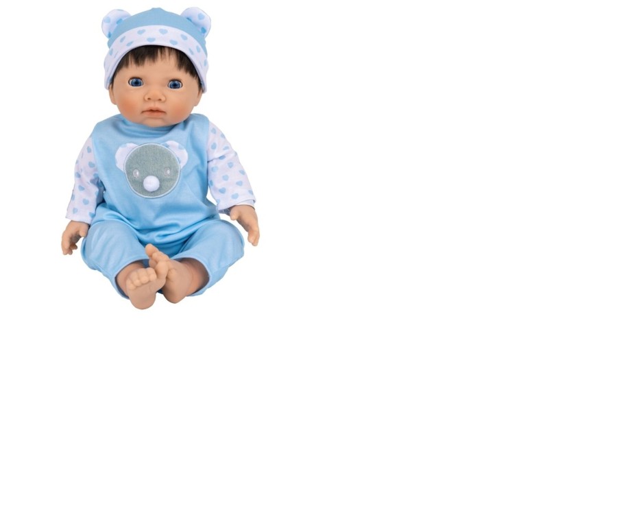 Toys Ken Black Toys | Tiny Treasures Doll In Blue Bear Outfit 44Cm