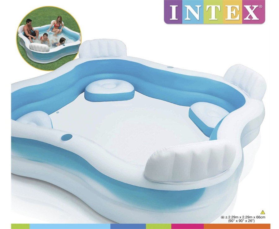 Outdoor Ken Black Toys | Intex Family Louge Pool