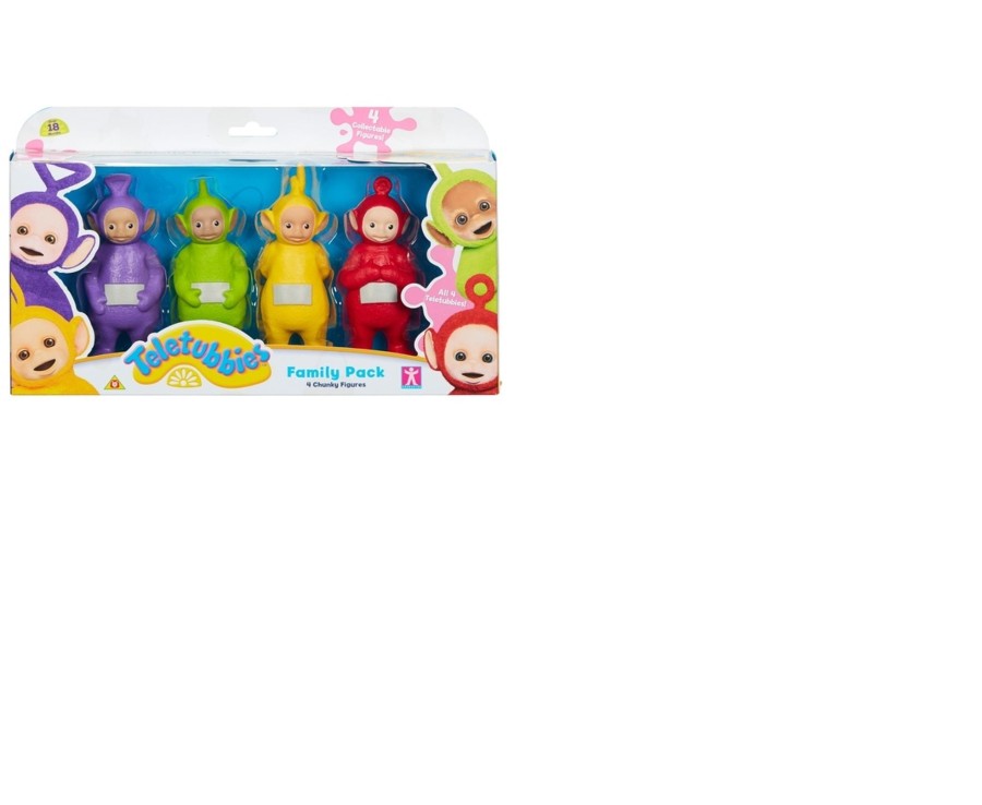 Toys Ken Black Toys | Teletubbies Family 4 Figure Pack