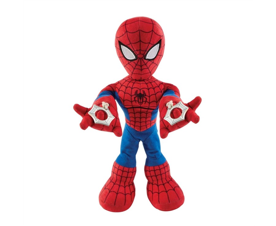 Toys Ken Black Toys | Marvel City Swinging Spider-Man Plush