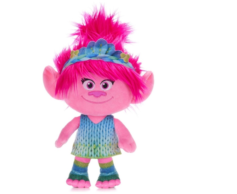 Toys Ken Black Toys | Trolls 3: Band Together 35Cm Queen Poppy Plush