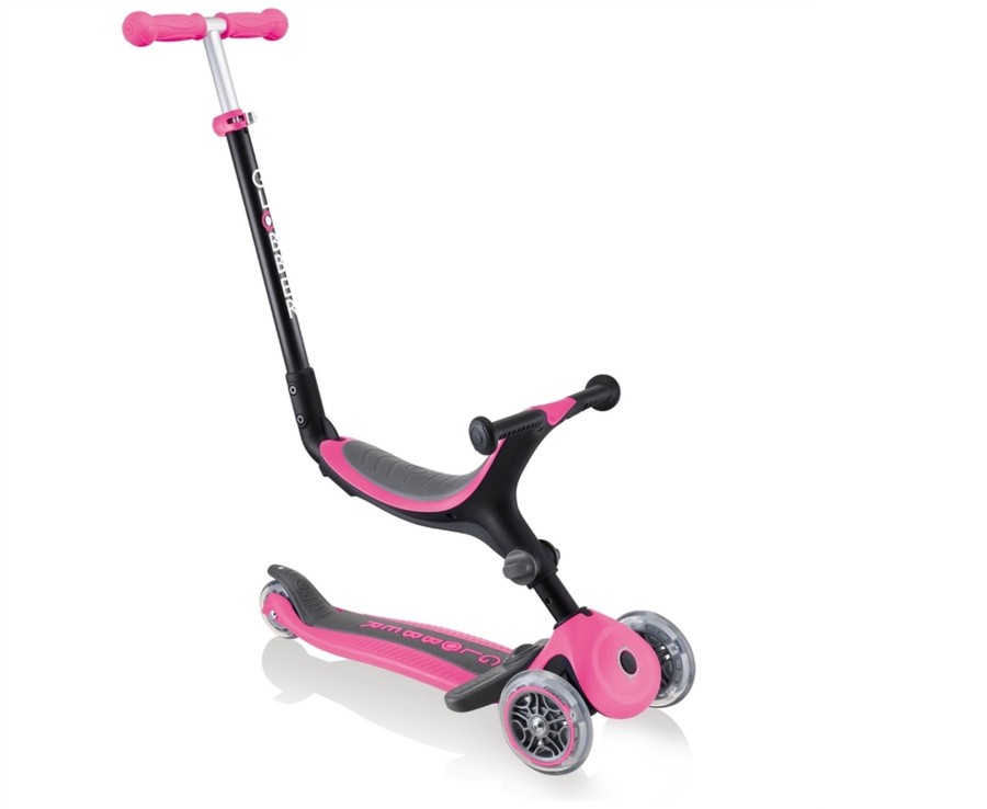 Outdoor Ken Black Toys | Globber Go Up Foldable Plus Deep Pink Scooter