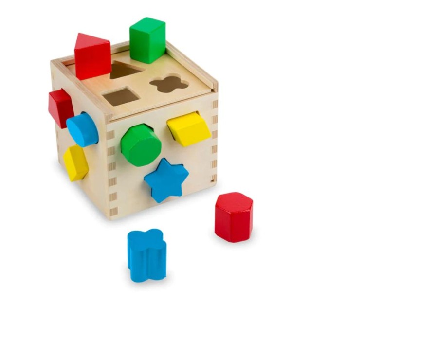 Toys Ken Black Toys | Shape Sorting Cube Classic Toy