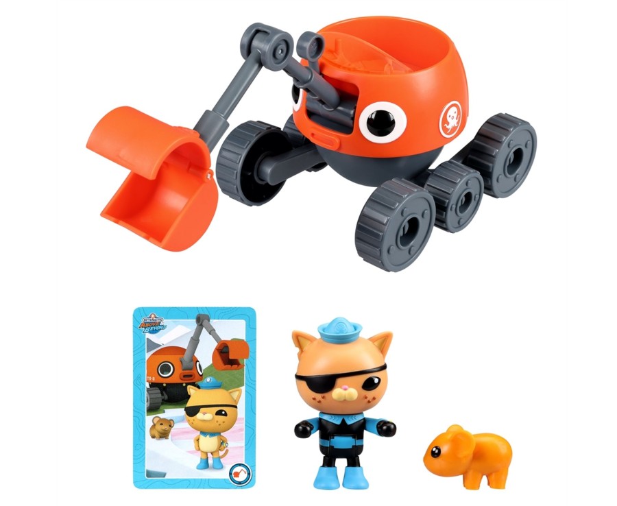 Toys Ken Black Toys | Octonauts Terra Gup 3 And Kwazii Deluxe Toy Vehicle & Figure Set