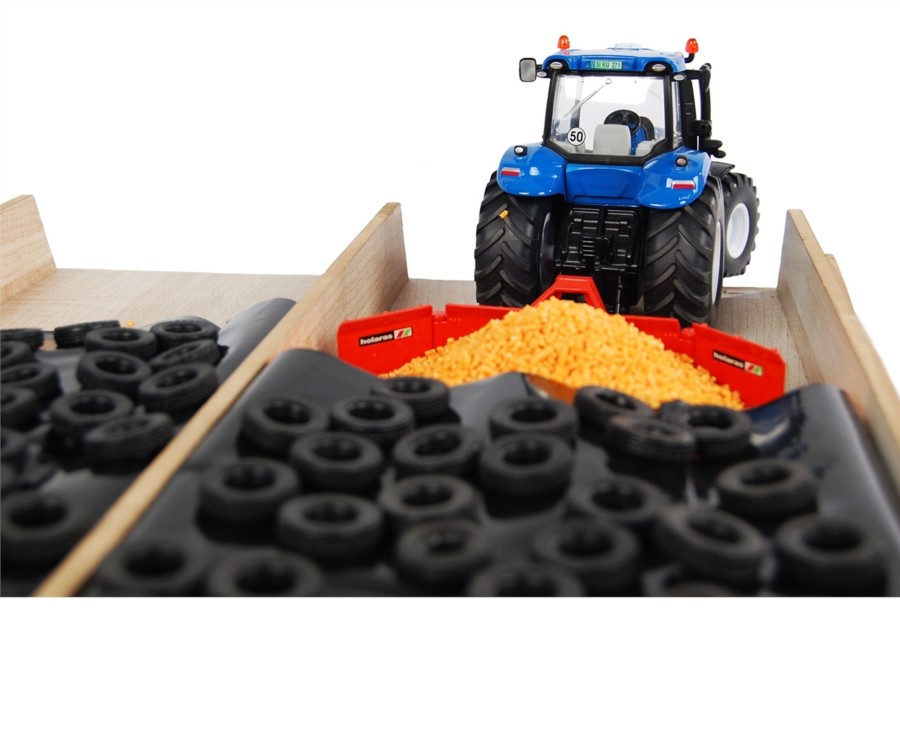 Toys Ken Black Toys | 1:32 Wooden Silage Pit 38X46X5Cm