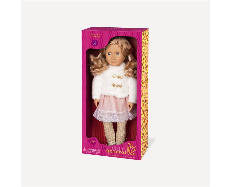 Toys Ken Black Toys | Our Generation Doll Halia 46Cm