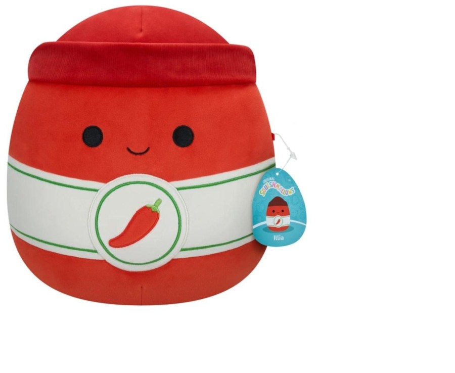 Toys Ken Black Toys | Original Squishmallows 30Cm - Illia The Sriracha