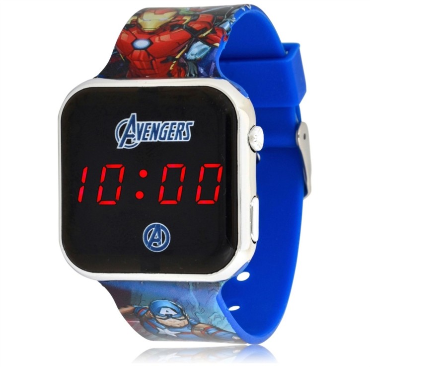 Tech & Gaming Ken Black Toys | Marvel Avengers Led Watch