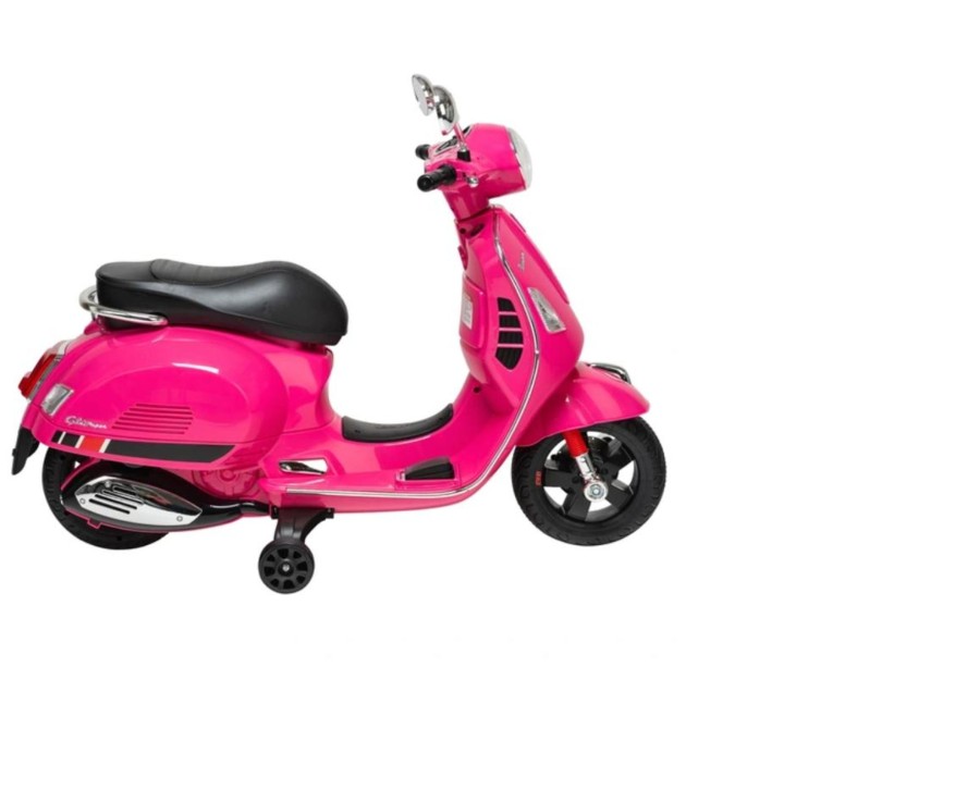 Outdoor Ken Black Toys | Vespa 6V Electric Ride On