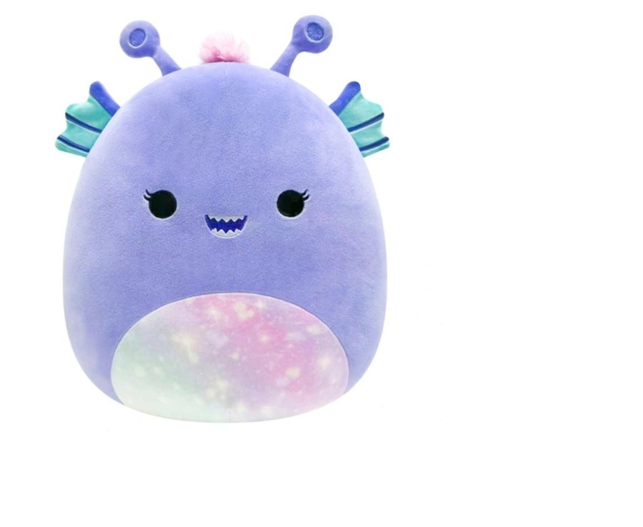 Toys Ken Black Toys | Original Squishmallows 30Cm - Roboyo The Purple Water Alien