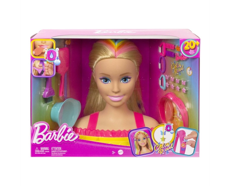 Toys Ken Black Toys | Barbie® Deluxe Styling Head With Color Reveal Accessories