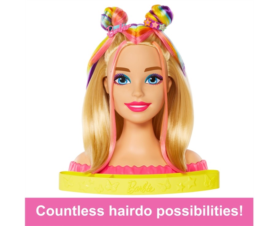 Toys Ken Black Toys | Barbie® Deluxe Styling Head With Color Reveal Accessories